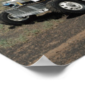 1 G月ローバー車のビュー ポスター (角)