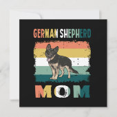 1 German Shepherd Mom 招待状 (正面)