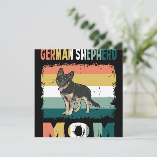 1 German Shepherd Mom 招待状 (スタンド正面)