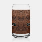 #1 Grandad Leather-look ガラス缶 (右)