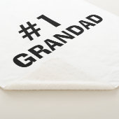 #1 Grandad Leather-look シェルパブランケット (3/4)