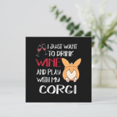 1 I Want Just Want To Drink Wine 招待状 (スタンド正面)