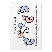 1 in 4マグネット マグネット (縦)