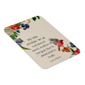 1 John 3:18 KJVフレキシブルフォトマグネット マグネット (右側)