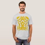 1 John 4:16 "God is Love" Cyber Yellow - Christian Tシャツ (正面フル)