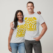 1 John 4:16 "God is Love" Cyber Yellow - Christian Tシャツ (ユニセックス)