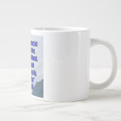 1 John 4:18-19 WEBU Mug ジャンボコーヒーマグカップ (右)