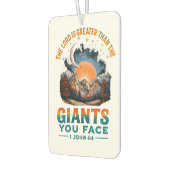 1 John 4:4  カーエアーフレッシュナー (左)