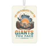 1 John 4:4  カーエアーフレッシュナー (裏面)