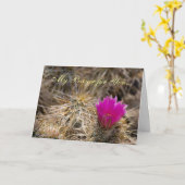 1 John 5:14勇気付けられるカード カード (黄色い花)