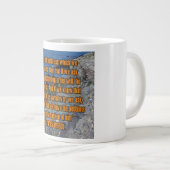 1 John 5:14-15 WEBU Mug ジャンボコーヒーマグカップ (正面右)