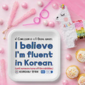 #1 Kドラマ中毒者の告白 ペーパープレート (パーティー)