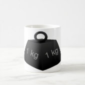 1 KG重量マグカップ コーヒーマグカップ (中央)