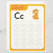 1 Learn To Spell Letter C Teacher Home Schooling (正面/裏面)