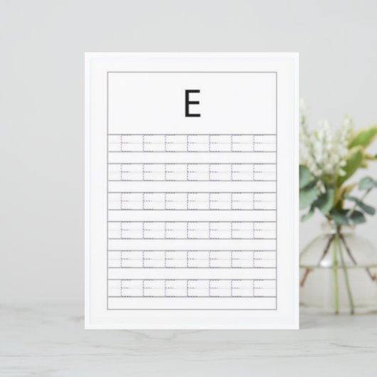 1 Learn To Spell Letter E Teacher Home Schooling (スタンド正面)