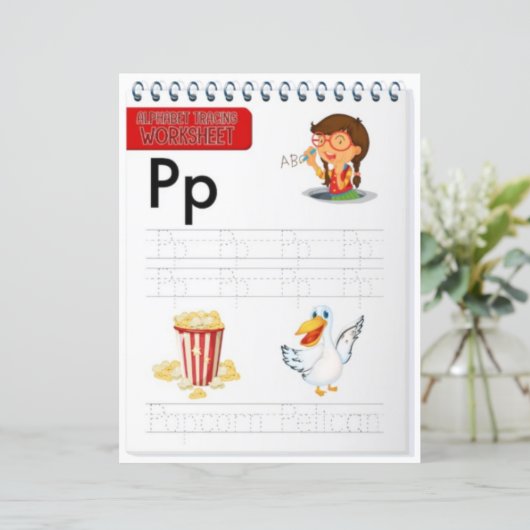 1 Learn To Spell Letter P Teacher Home Schooling (スタンド正面)