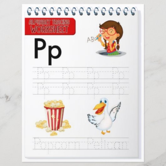 1 Learn To Spell Letter P Teacher Home Schooling (正面)