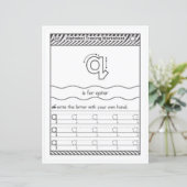 1 Learn To Spell Letter Q Teacher Home Schooling (スタンド正面)