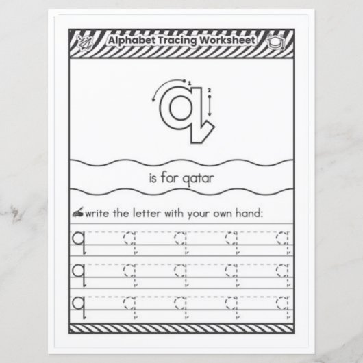 1 Learn To Spell Letter Q Teacher Home Schooling (正面)