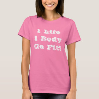 1 Life1 BodyGoフィット! Tシャツ