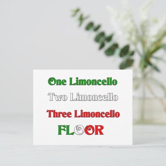 1 Limoncello ポストカード (スタンド正面)