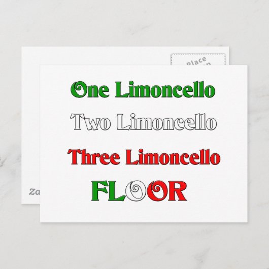 1 Limoncello ポストカード (正面/裏面)