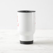 #1 Mom Love Personalized Travel Mug トラベルマグ (中央)