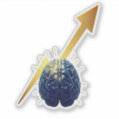 1. Motivational Viny Sticker – No Excuses  シール (正面)