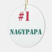 #1 Nagypapa セラミックオーナメント (左)