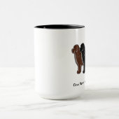 1 Newfは十分に決してありません! マグカップ (中央)