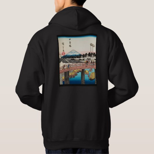 #1 Nihonbashi - Stained Glass Art Hoodie パーカ (裏面)