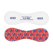 #1 Number 1パパCONQUEROR台湾国旗 野球ボール (パネル)