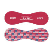 #1 Number 1パパCONQUEROR USA米国国旗 野球ボール (パネル)