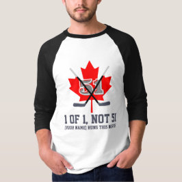 1 of 1 Not 51 カナダの誇り メープルリーフ アイスホッケー Tシャツ