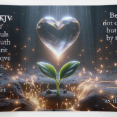 1 Peter 1:22-25 KJV Tract – 純粋なハートと種子 三つ折りカード (内部中)