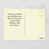 1 Peter 2:9あなたは選ばれた人々、聖書 ポストカード (裏面)