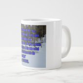 1 Peter 2:9 WEBU Mug ジャンボコーヒーマグカップ (正面右)