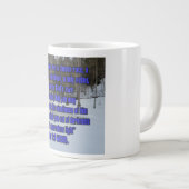 1 Peter 2:9 WEBU Mug ジャンボコーヒーマグカップ (正面右)