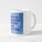 1 Peter 3:11 WEBU Mug ジャンボコーヒーマグカップ (正面右)
