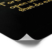 1 Peter 3:12-13 Christian Bible Verseポスター ポスター (角)