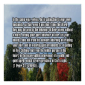 1 Peter 3:1-4 WEBU ポスター (正面)