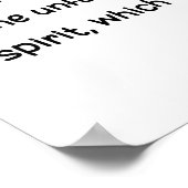 1 Peter 3:3-4内美しいバイブル聖句ティアラハート ポスター (角)