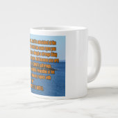 1 Peter 4:12-13 WEBU Mug ジャンボコーヒーマグカップ (正面右)