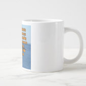 1 Peter 4:12-13 WEBU Mug ジャンボコーヒーマグカップ (右)
