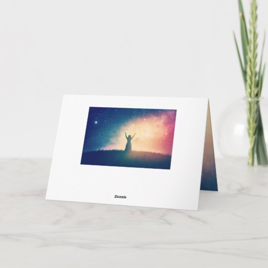 1 Peter 5:7あなたがたの気にすべてを彼に投げ付け聖なる書物、 経典 カード (裏面)