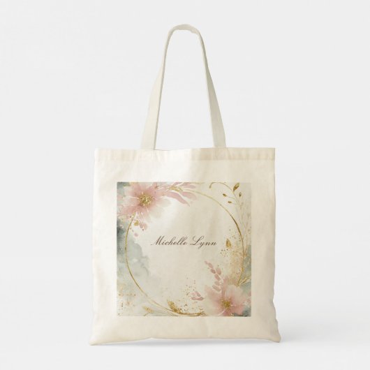 1 Peter 5:7あなたの全てを彼気にの聖句に投げなさい トートバッグ (裏面)