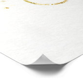 1 Peter 5:7あなたの全てを彼気にの聖句に投げなさい ポスター (角)