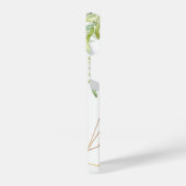 1 Peter 5:7すべてのあなたの気にを彼の上に投げる引用文 iPhoneケース (左側面)