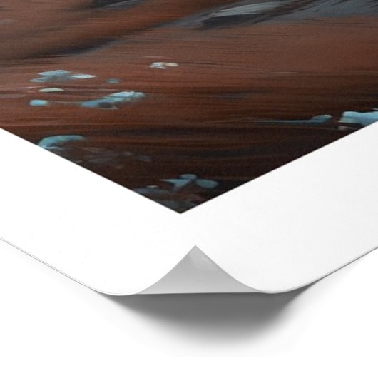 1 Peter 5:7 ポスター (角)