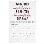 1 Powerful Woman in The Making Motivation Goals カレンダー (2月 2026)